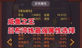 咸鱼之王属性爆料最新,全新爆料带你领略游戏魅力